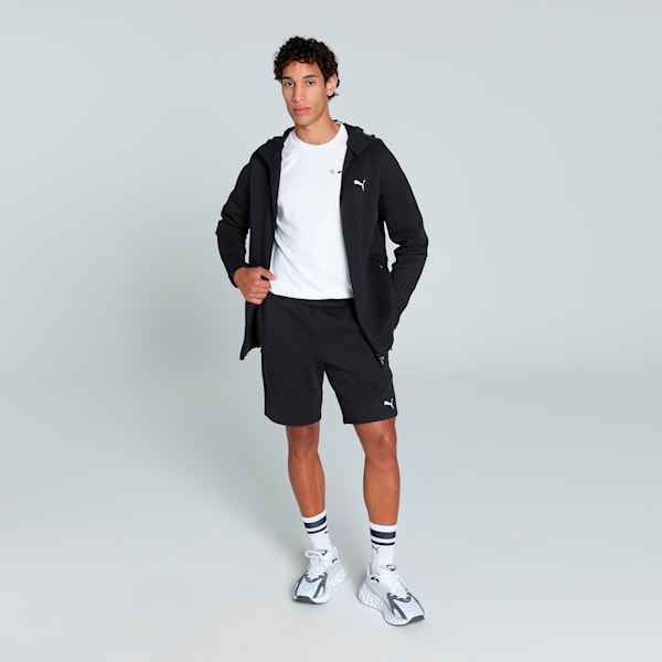 EVOSTRIPE Men's 8" Shorts, PUMA Black, extralarge-IND